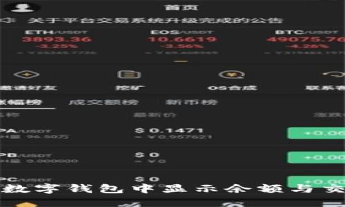 如何在数字钱包中显示余额与交易记录