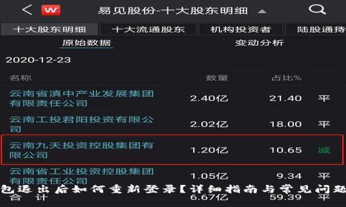 TP钱包退出后如何重新登录？详细指南与常见问题解答